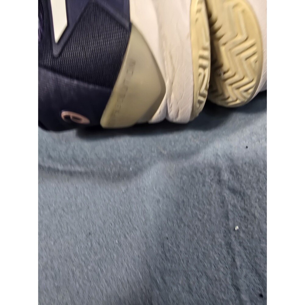 ASICS Women's Sz 7.5 GEL-Resolution 8 Tennis/Pickleball Shoes in Peacoat/White - Picture 7 of 16